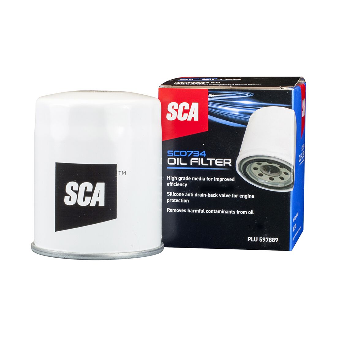 SCA Oil Filter SCO734 (Interchangeable with Z734), , scanz_hi-res