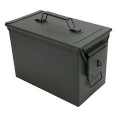 SCA Metal Ammunition Style Lockable Case Large, , scanz_hi-res