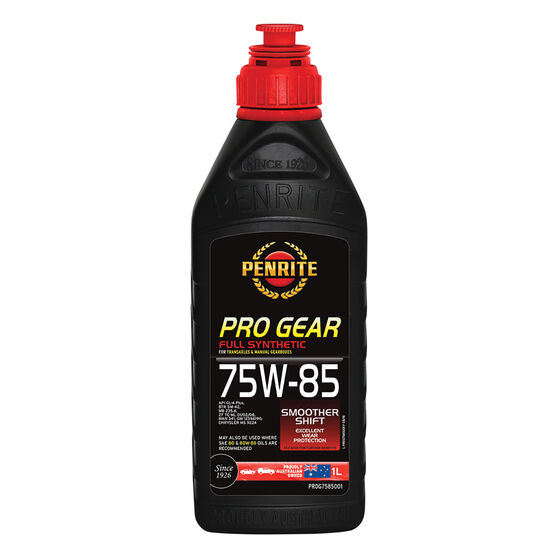 Penrite Pro Gear Oil - 75W-85, 1 Litre, , scanz_hi-res