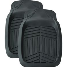 Ridge Ryder Deep Dish Car Floor Mats - Black Front Pair, , scanz_hi-res