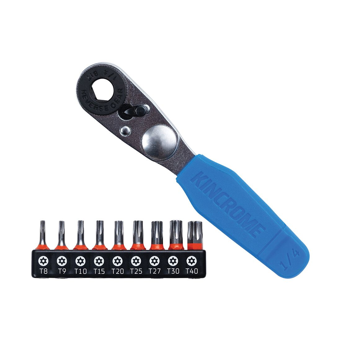 Kincrome Tamperproof Mini Ratchet Bit Set 10 Piece, , scanz_hi-res