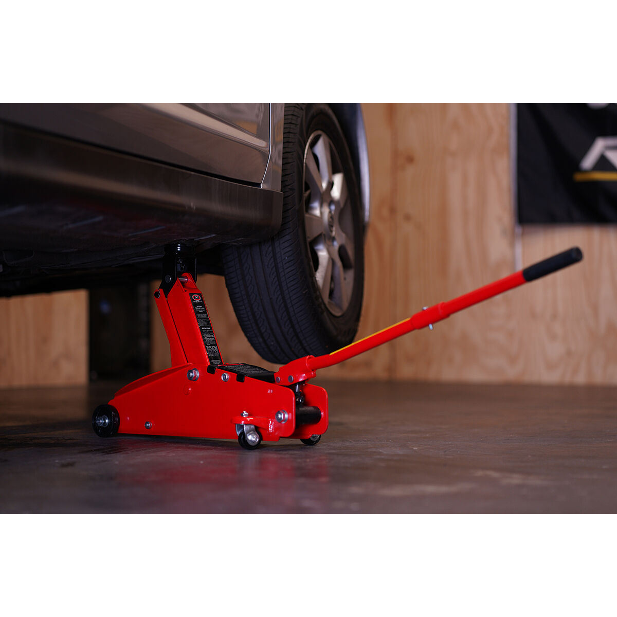 Car sales trolley jack