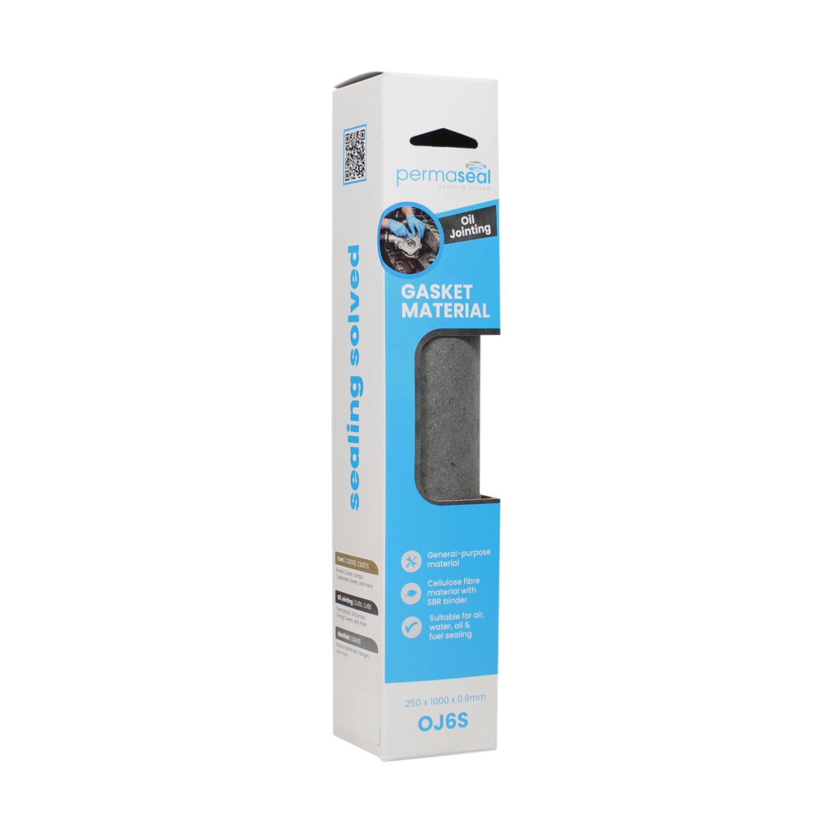 Permaseal Gasket Paper Oil Jointing 0.8mm OJ6S, , scanz_hi-res