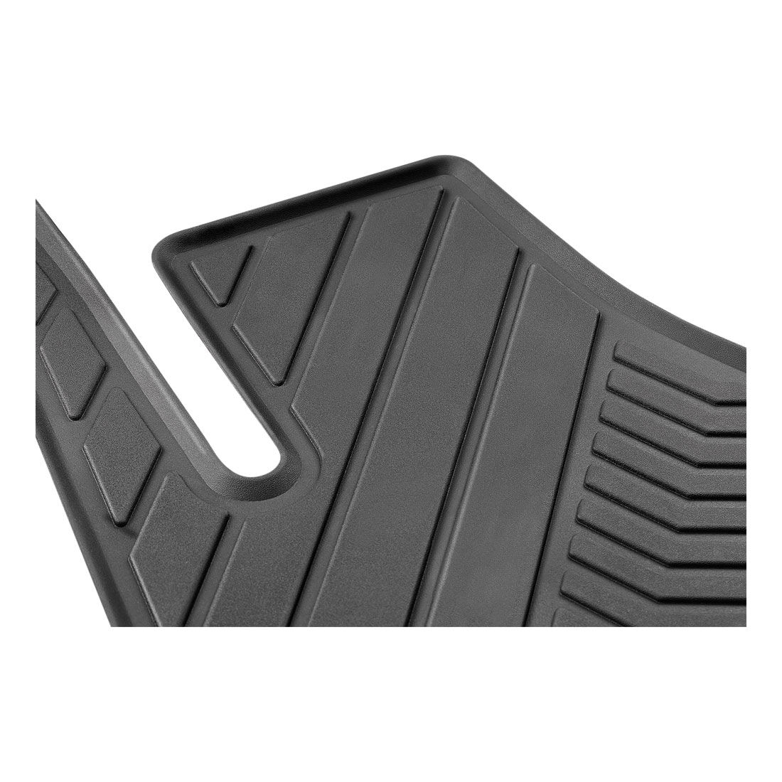 SCA Rubber Car Floor Mats - Front/Rear, Tesla Model Y 2019-23, Black, , scanz_hi-res