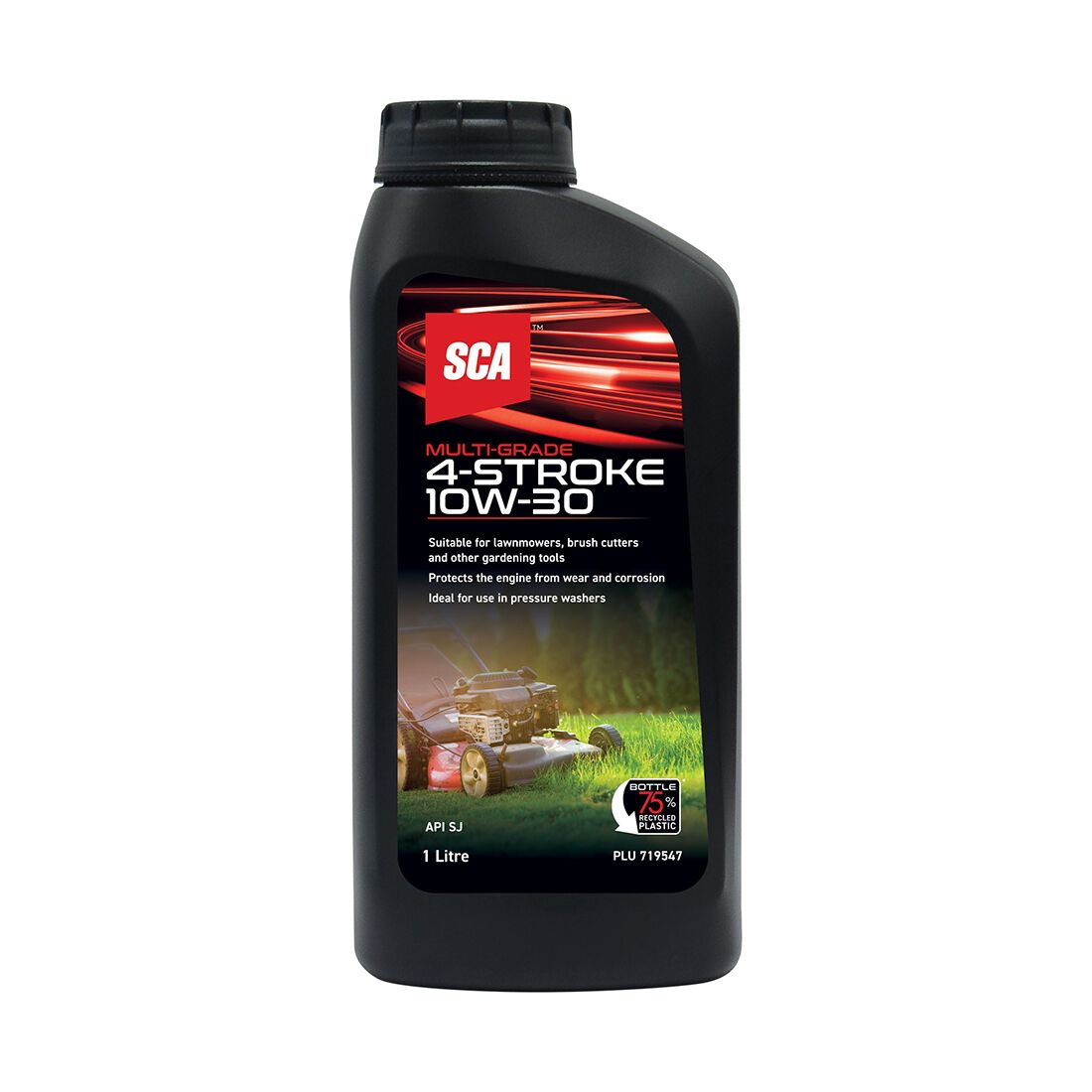 SCA Multi-Grade Small Engine Oil 4 Stroke 10W-30 1 Litre, , scanz_hi-res