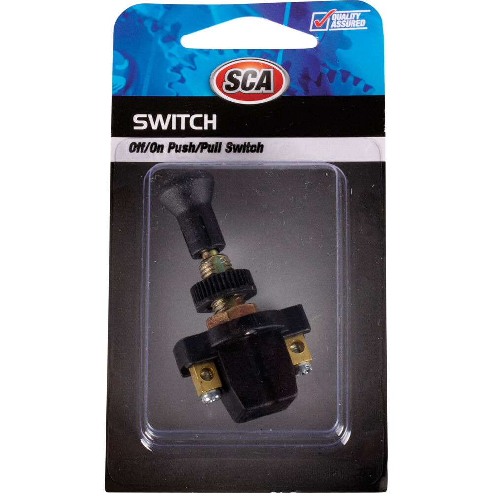SCA Push/Pull Switch Long Shank Supercheap Auto New Zealand