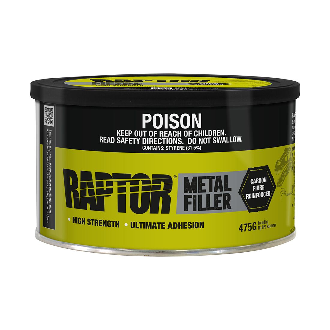Raptor Metal Filler 475g, , scanz_hi-res