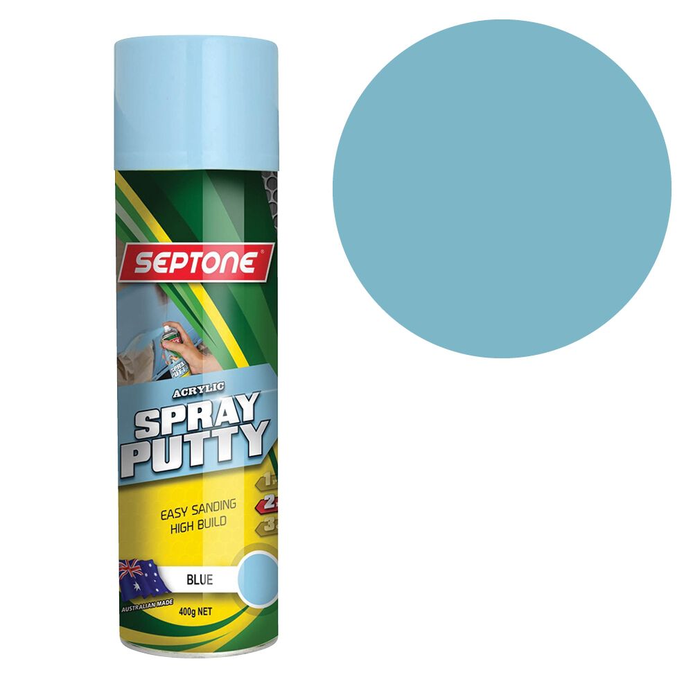 Septone&reg; Acrylic Spray Putty, Blue - 400g, , scanz_hi-res