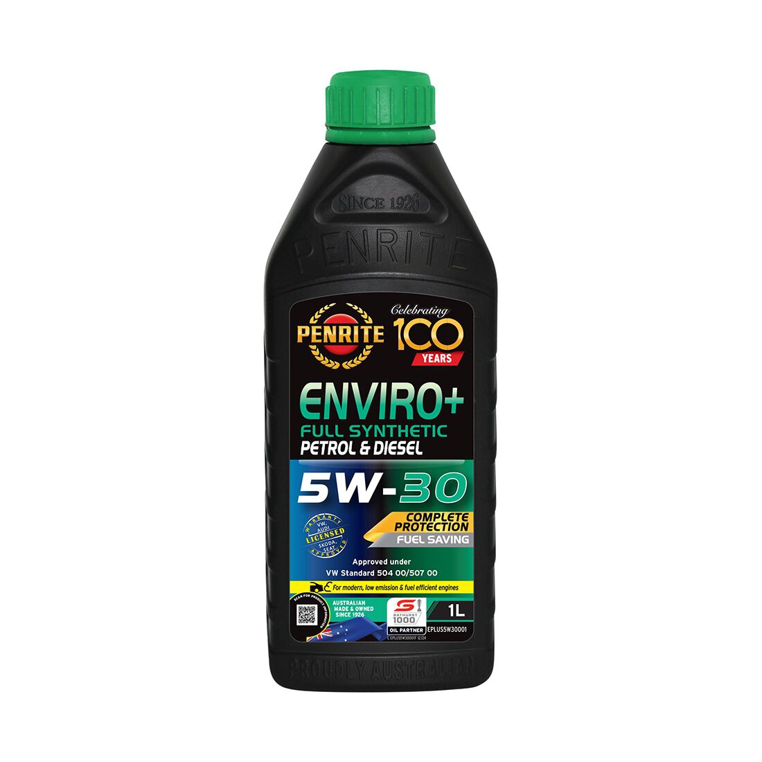 Penrite Enviro+ Engine Oil - 5W-30 1 Litre, , scanz_hi-res