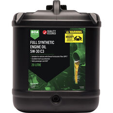 SCA Full Synthetic Engine Oil 5W-30 C3 20 Litre, , scanz_hi-res