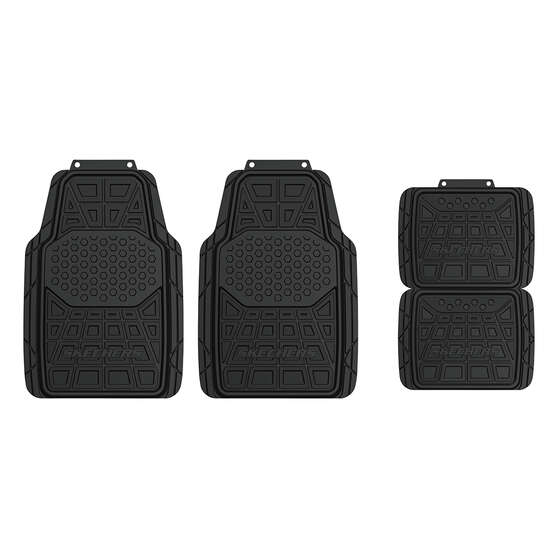Skechers Goga Mat Floor Mats Black Set of 4, , scanz_hi-res