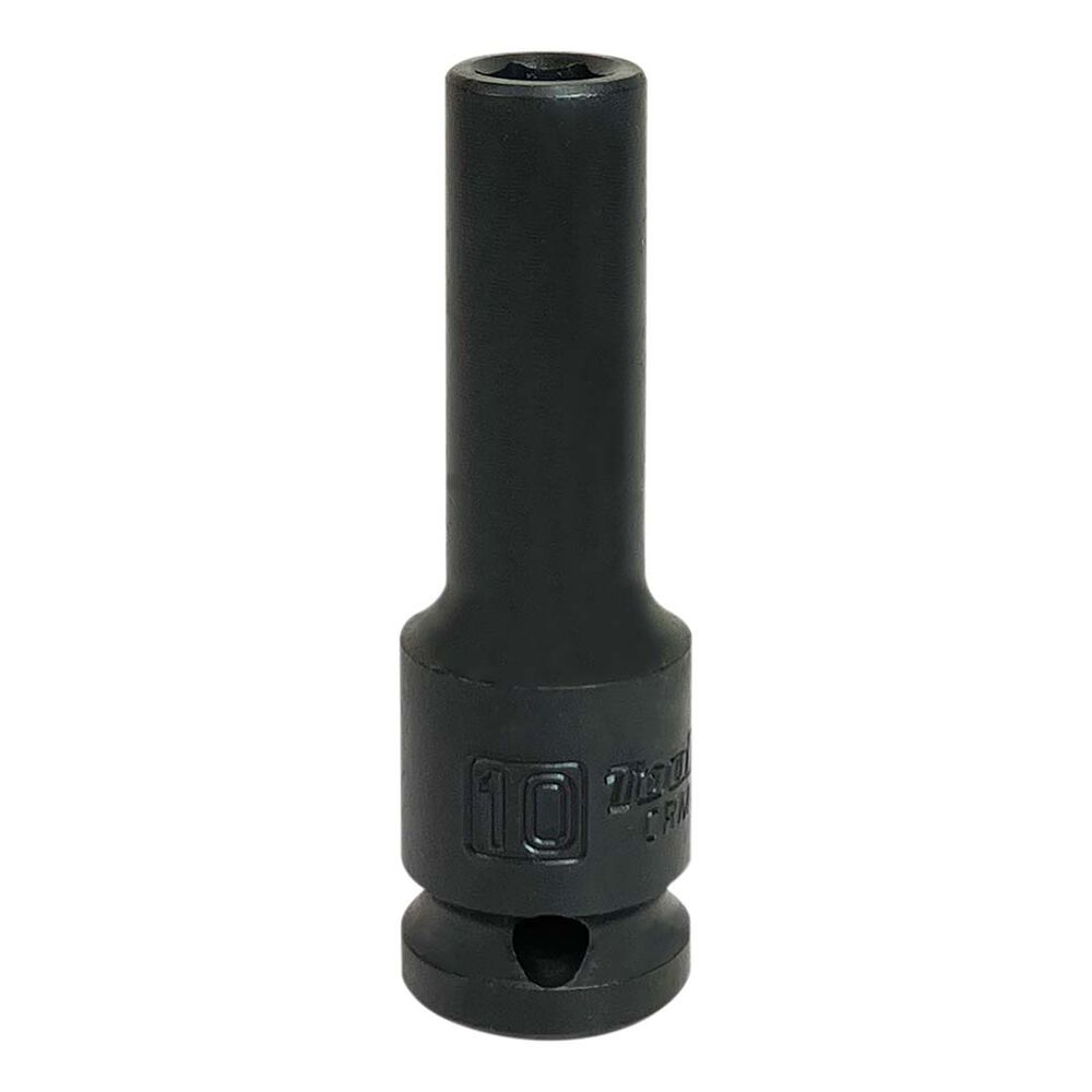 ToolPRO Impact Socket Deep 1/2" Drive 10mm Supercheap Auto New Zealand