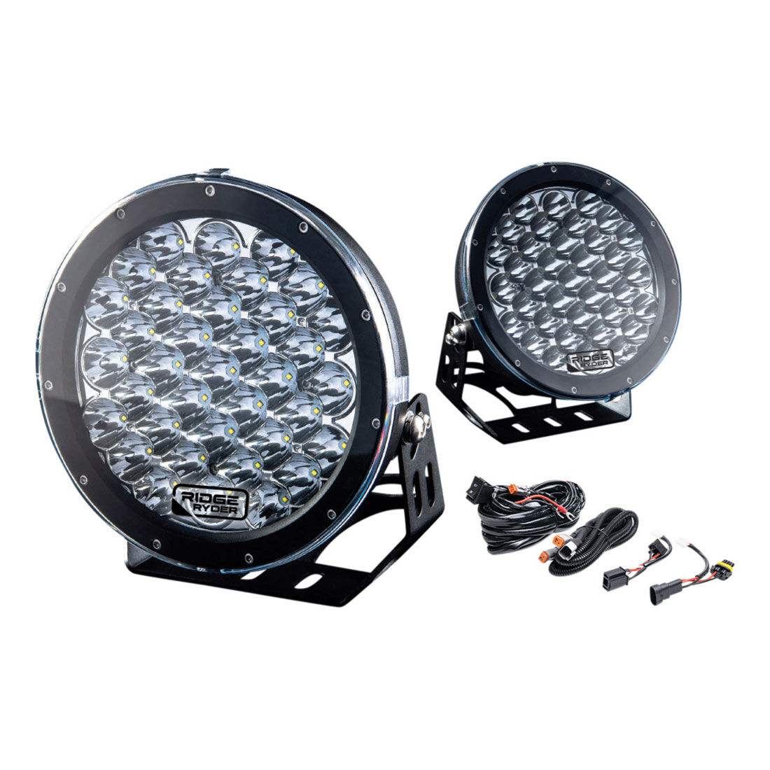 Ridge Ryder LED Driving Light Kit w harness 224mm 135W