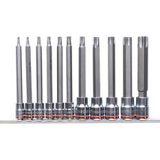 Kincrome Tamperproof TORX Long Socket Set 11 piece, , scanz_hi-res