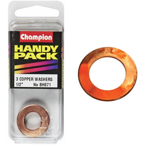Champion Copper Washers - 1 / 2inch, Handy Pack, , scanz_hi-res