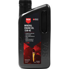 SCA Mineral Engine Oil 15W-40 1 Litre, , scanz_hi-res