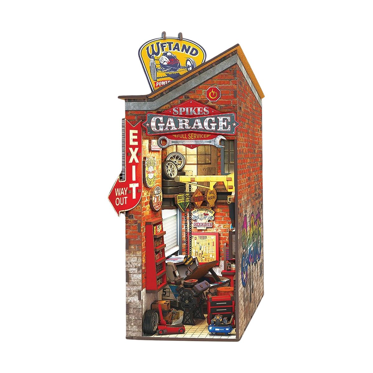 Garage Book Nook Puzzle Kit, , scanz_hi-res