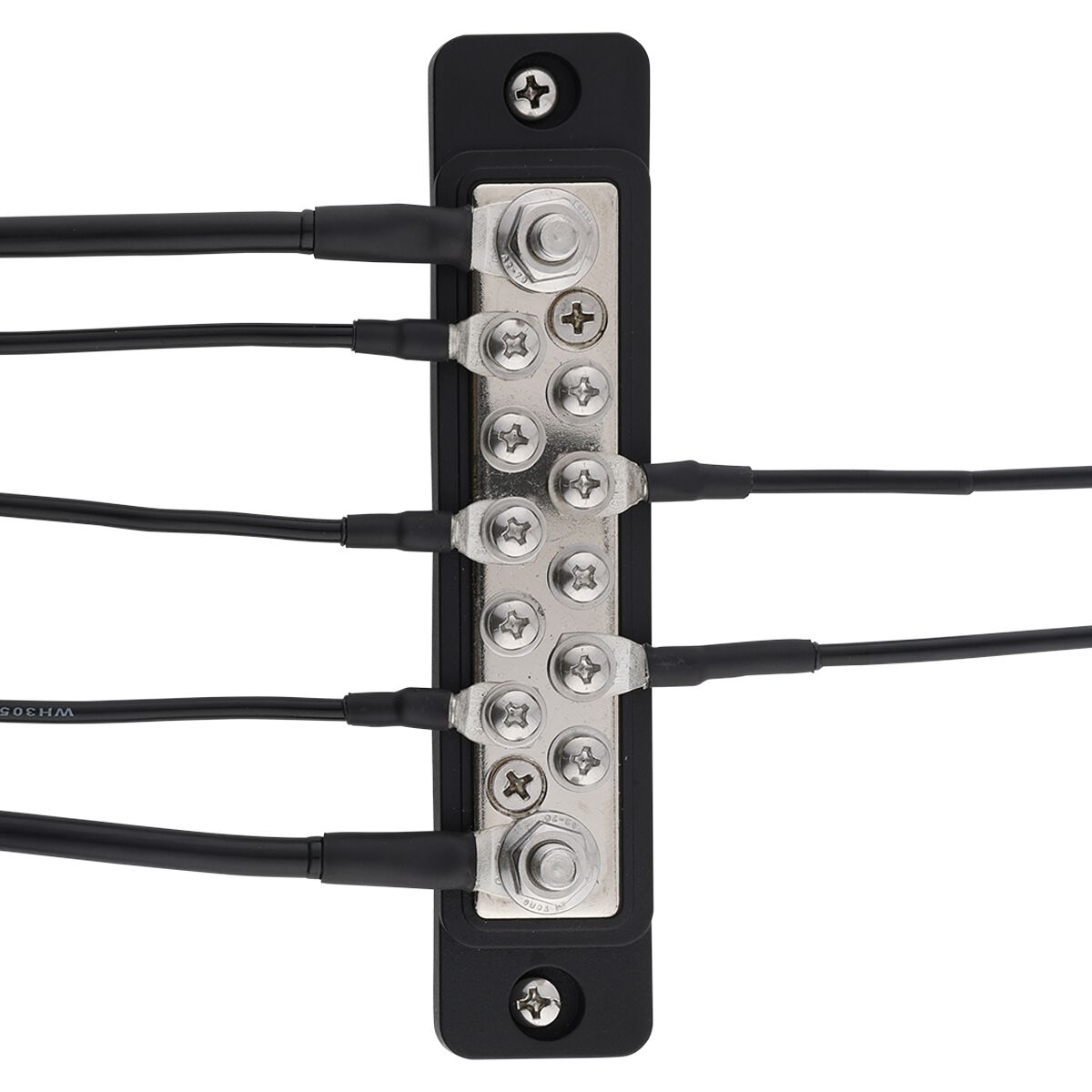 SCA Busbar 12 Stud Black 150 Amp, , scanz_hi-res