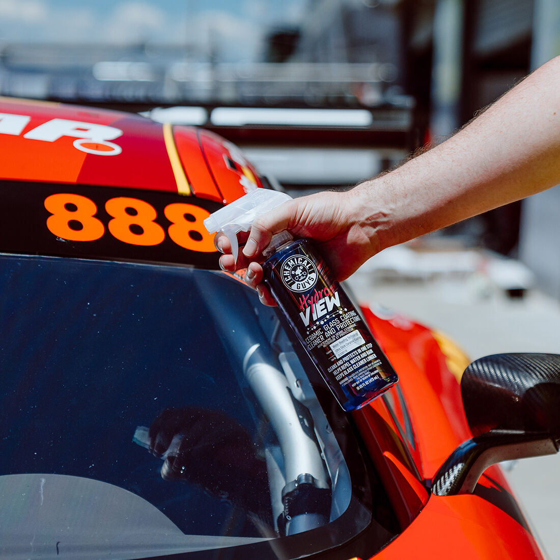 Chemical Guys HydroView Glass Cleaner & Coating 473mL, , scanz_hi-res