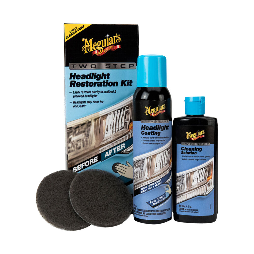 Meguiar's Two Step Headlight Restoration Kit Supercheap Auto New Zealand