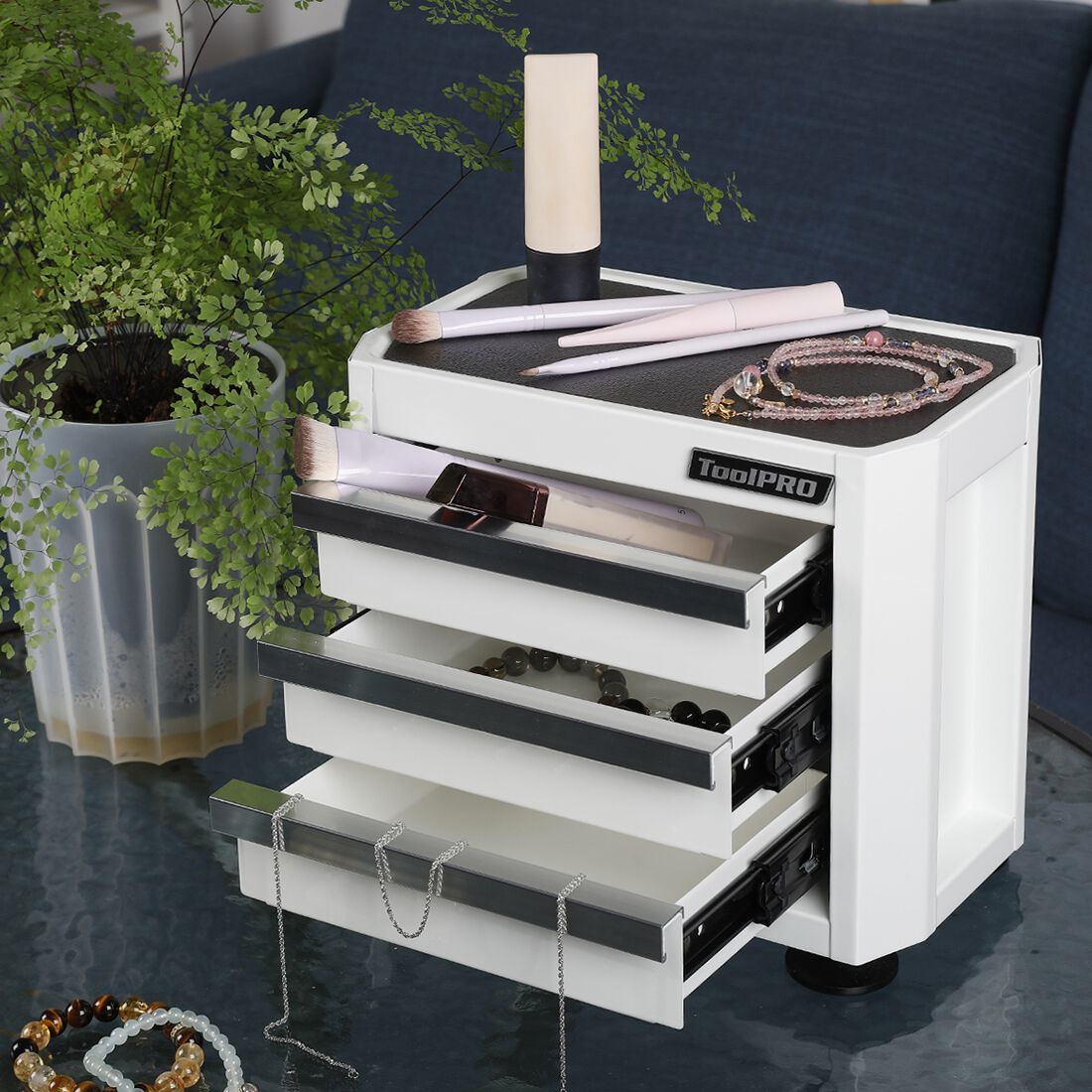 ToolPRO Mini Edge Tool Cabinet White, , scanz_hi-res