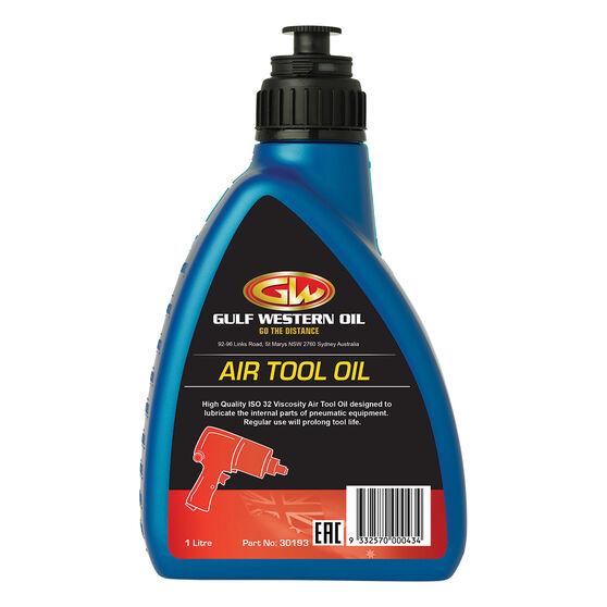 Gulf Western Air Tool Oil 1 Litre Supercheap Auto New Zealand