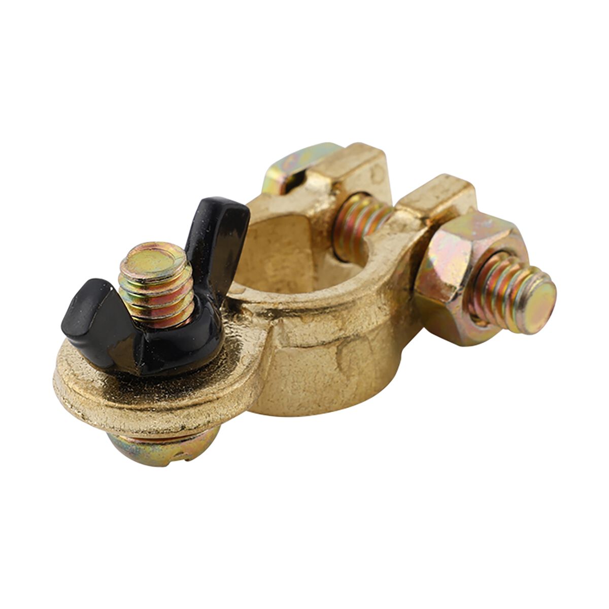 Century Battery Terminal Brass Wingnut Negative, , scanz_hi-res