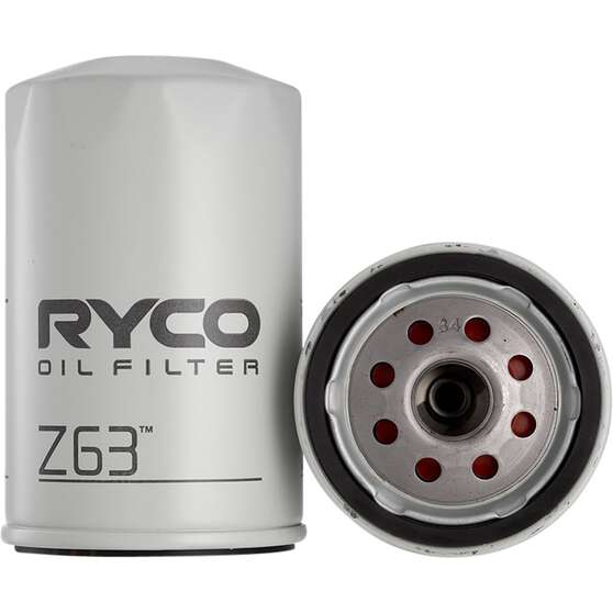 Ryco Oil Filter - Z63, , scanz_hi-res
