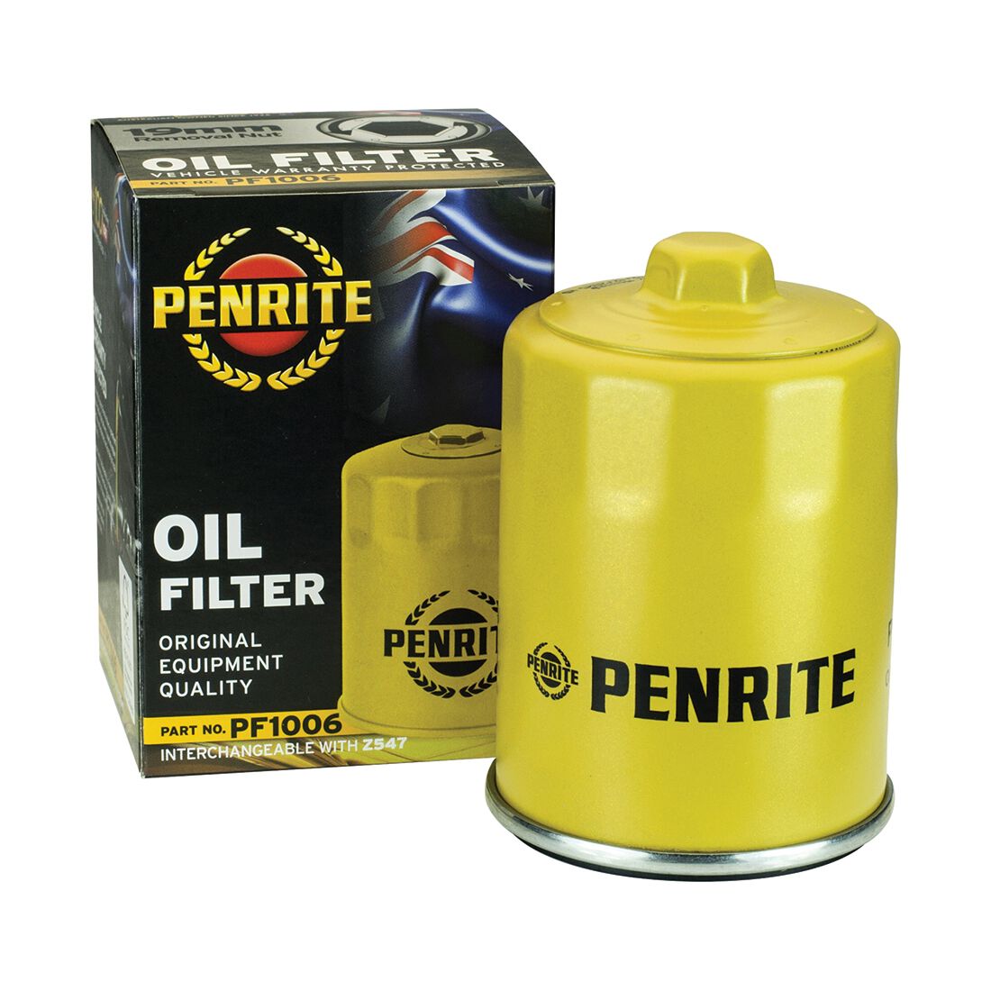 Penrite Oil Filter PF1006 (Interchangeable with Z547), , scanz_hi-res