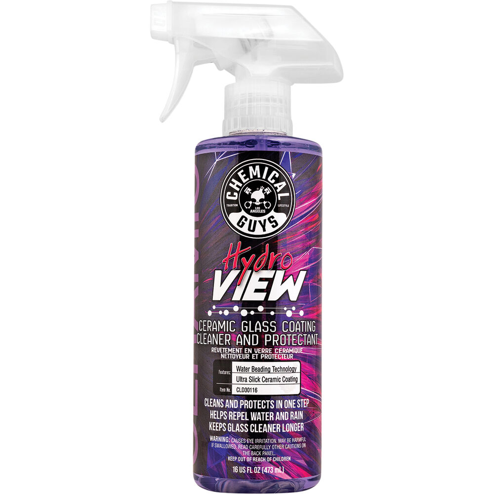 Chemical Guys HydroView Glass Cleaner & Coating 473mL Supercheap Auto