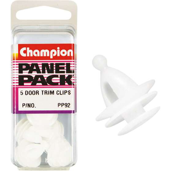 Champion Panel Pack Door Trim Clips PP92, , scanz_hi-res