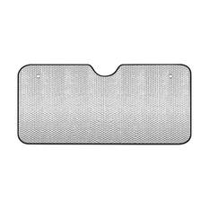 SCA Large Bubble Front Sunshade Matt Silver Accordion, , scanz_hi-res