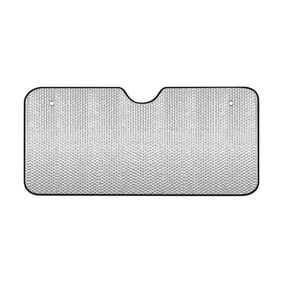 SCA Large Bubble Front Sunshade Matt Silver Accordion, , scanz_hi-res