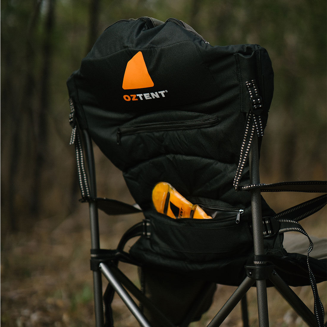 Oztent King Goanna Hotspot Camp Chair 200kg, , scanz_hi-res