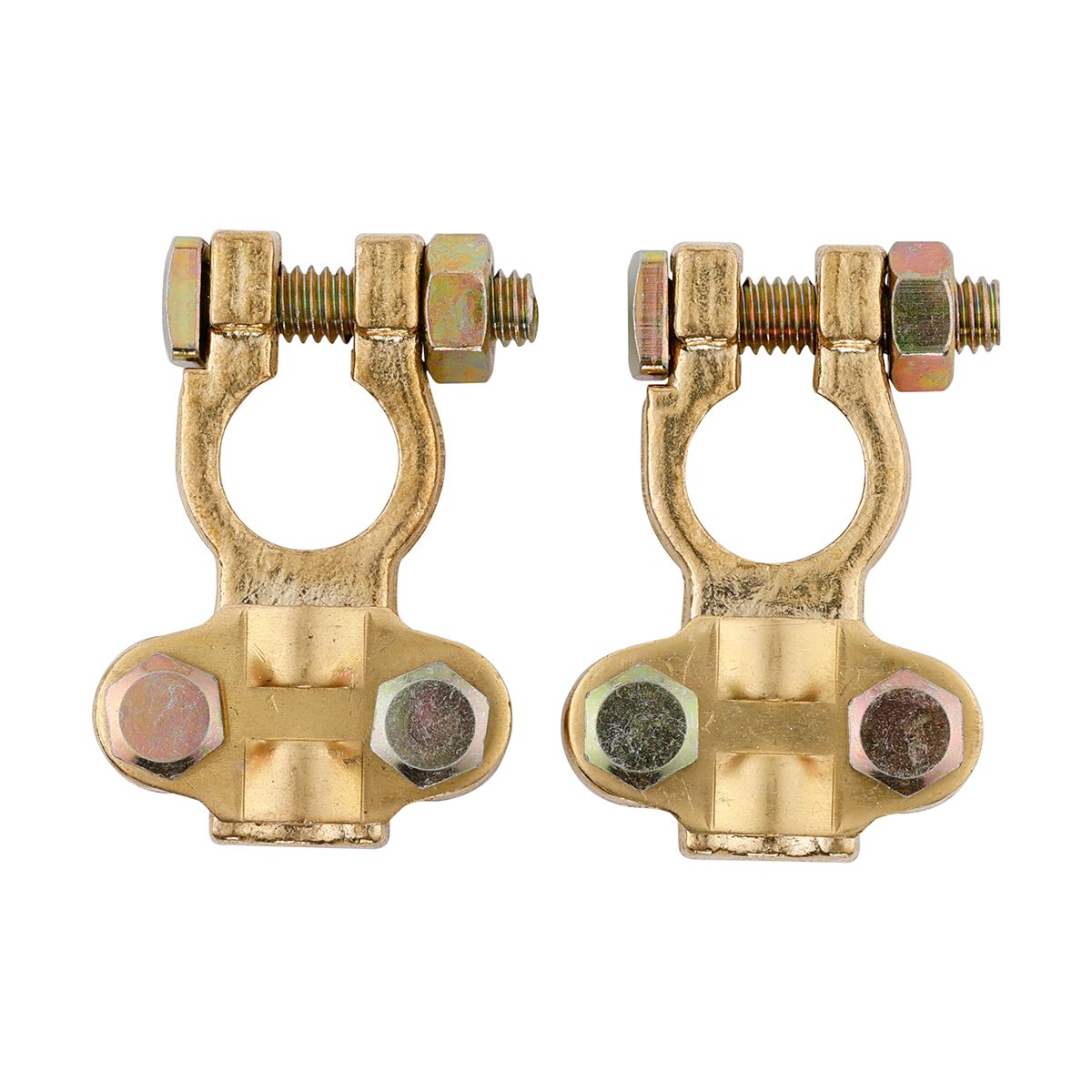 Century Battery Terminal Solid Brass Saddle Type 2 Pack, , scanz_hi-res