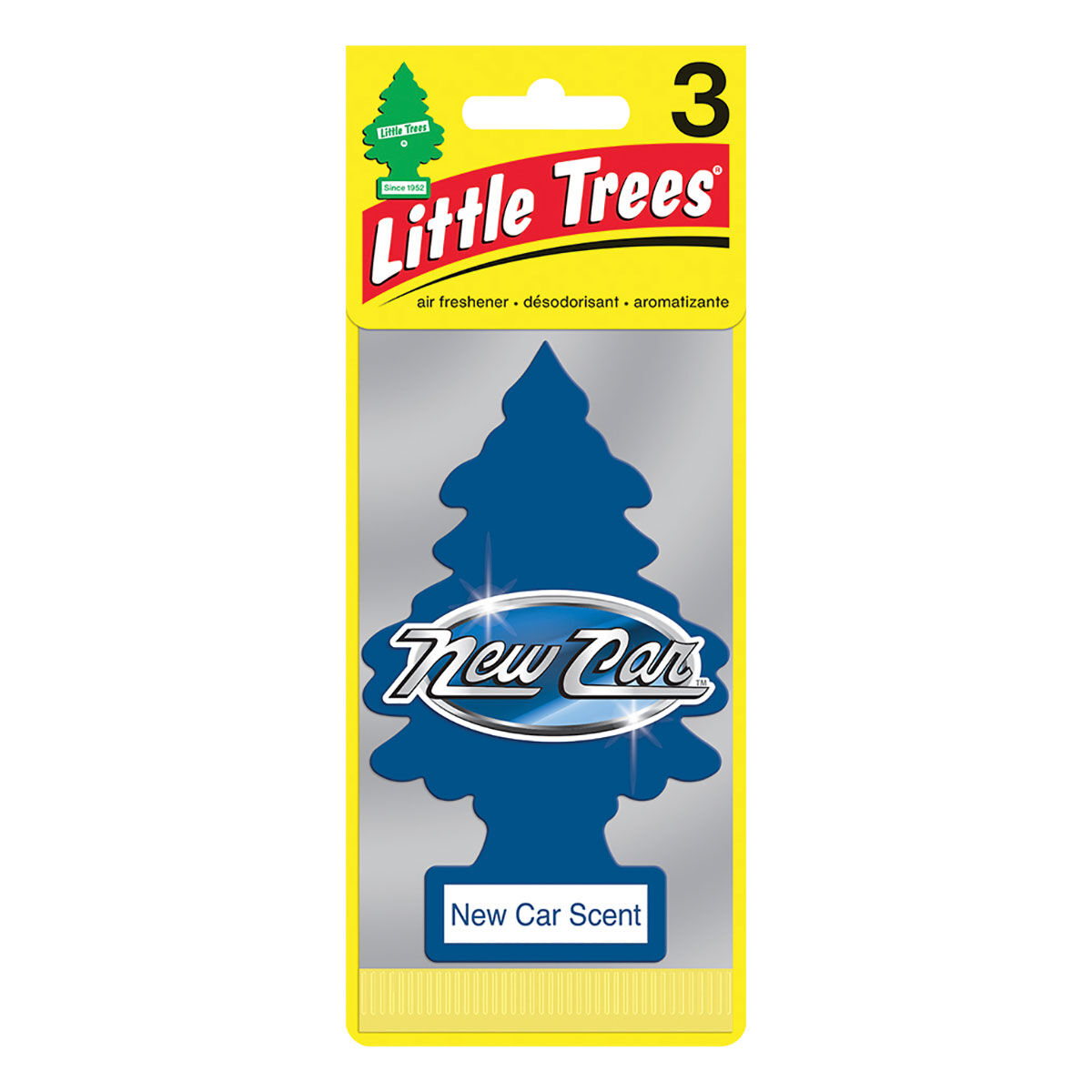 Little Trees Air Freshener New Car Scent 3 Pack, , scanz_hi-res