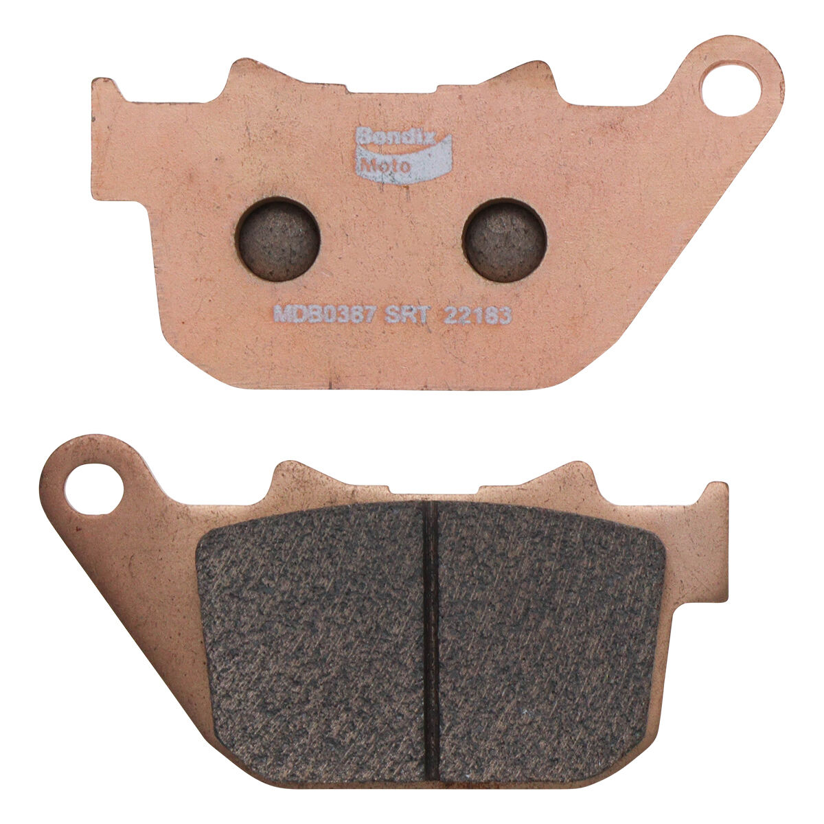 Bendix Street Road Track Motorcycle Disc Brake Pads - MDB0387-SRT, , scanz_hi-res