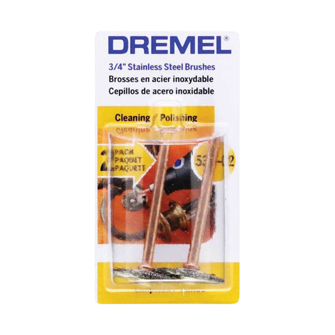 Dremel Stainless Steel Brush 19mm (530-2), , scanz_hi-res