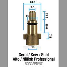 Bowden's Own Snow Cannon Adaptor - Gerni/Stihl/Alto/Nilfisk Professional, BOADAPTER7, , scanz_hi-res