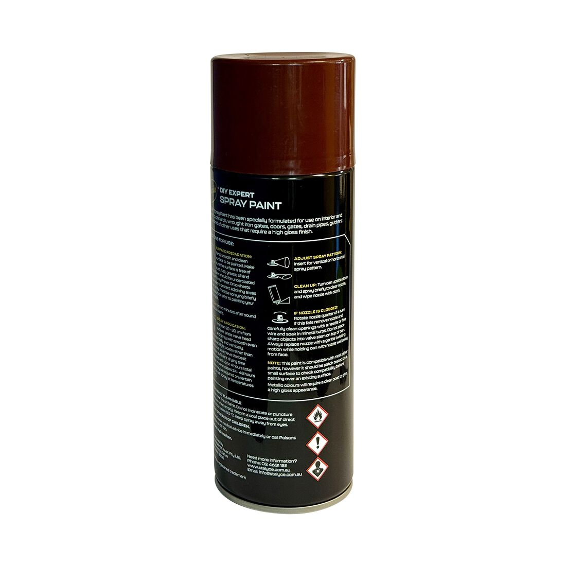 5 Star Enamel Spray Paint Indian Red 250g, , scanz_hi-res
