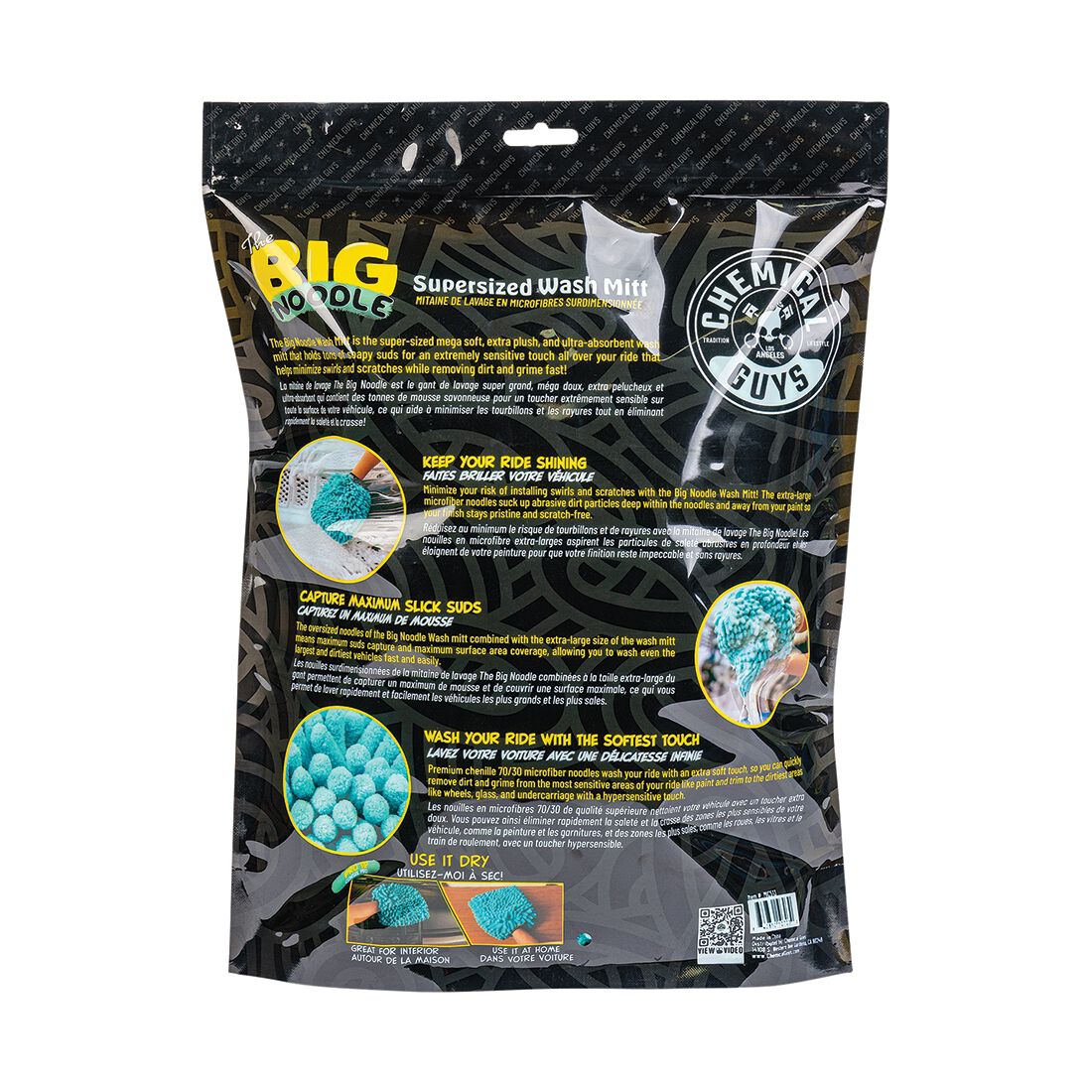 Chemical Guys The Big Noodle Wash Mitt, , scanz_hi-res