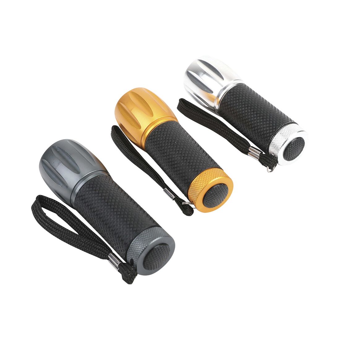 Ridge Ryder Aluminium 9 LED Torch 3pk, , scanz_hi-res