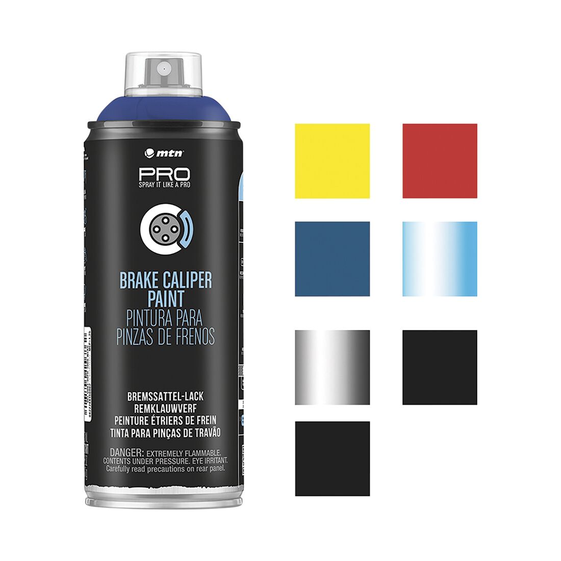 MTN Pro Electric Blue Brake Caliper Spray Paint 400mL, , scanz_hi-res