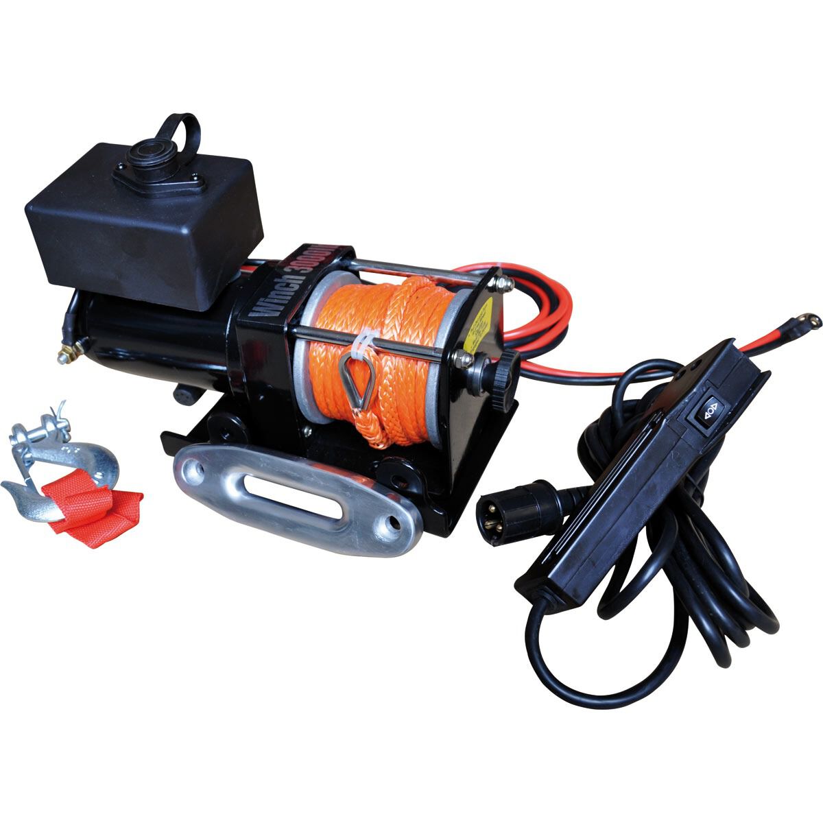 Rigde Ryder 12V Electric Winch 3,000LB, , scanz_hi-res
