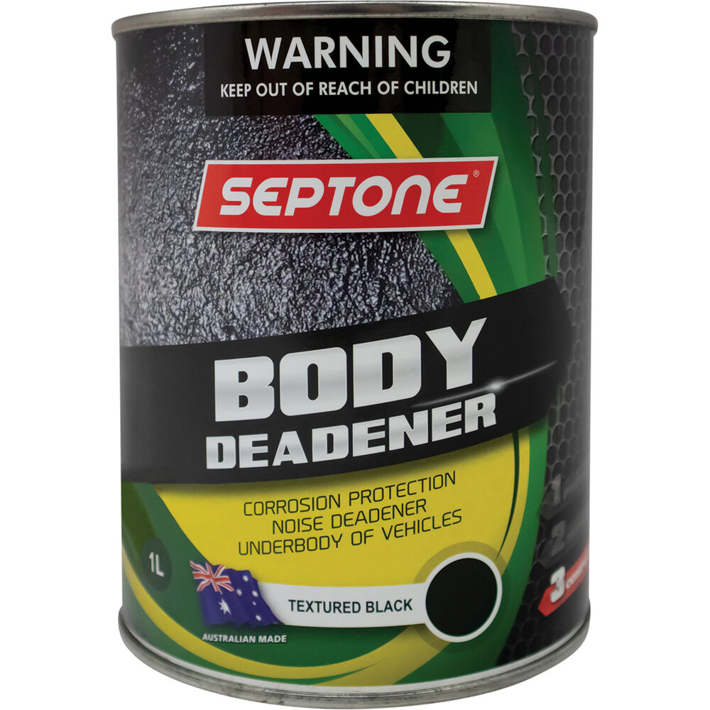 Septone Body Deadener Paint Black, 1 Litre Supercheap Auto New Zealand