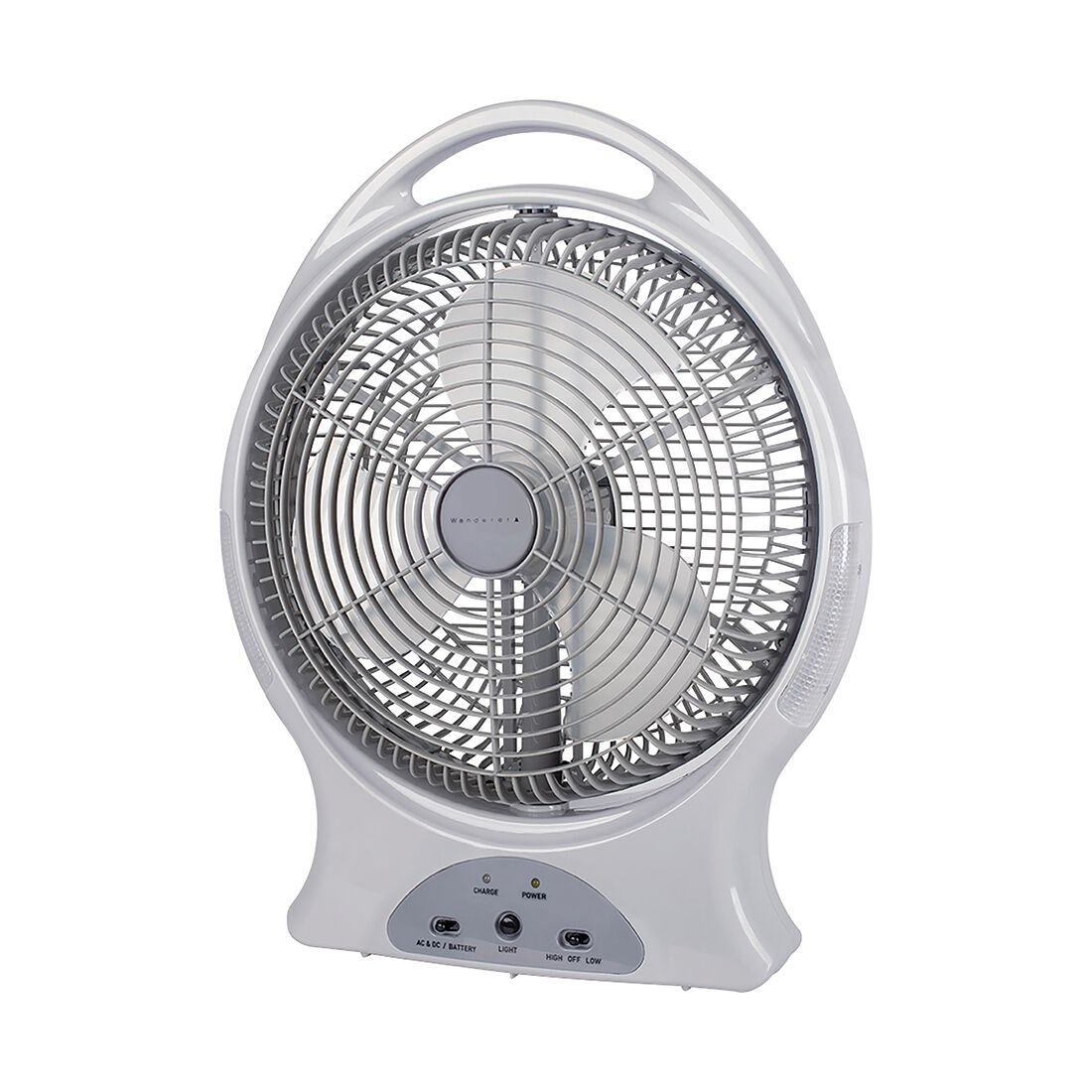 Wanderer Oscillating Rechargeable Fan 12in, , scanz_hi-res