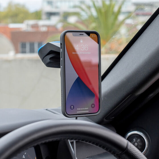 Twist and Lock Windscreen Mount with Slim Grip Cradle for iPhone 8 PLUS (sku 42077)
