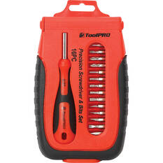 ToolPRO Precision Screwdriver Set - 16 Piece, , scanz_hi-res