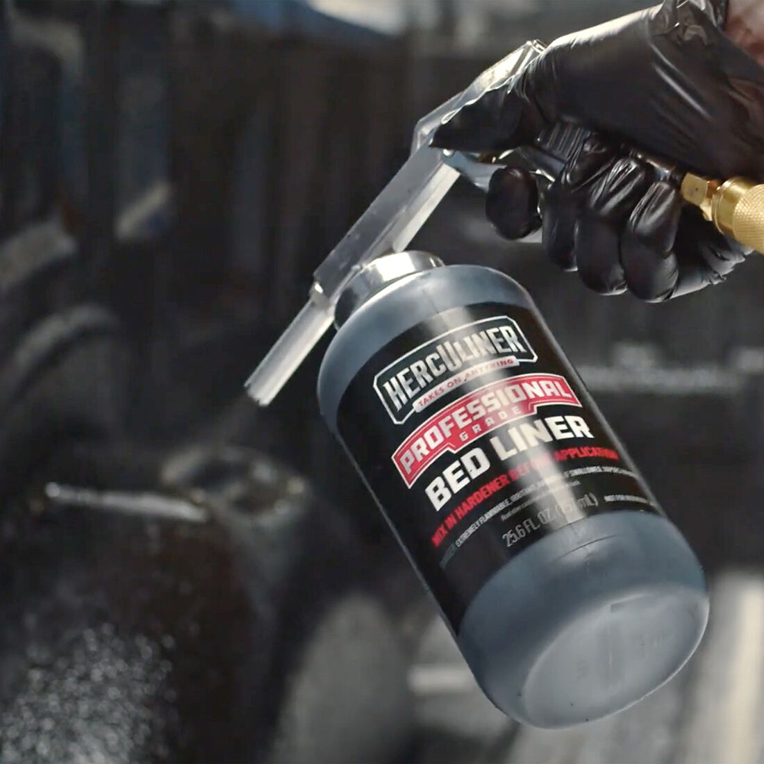 Herculiner Bed Liner Protective Coating Pro Kit 3.78 Litres, , scanz_hi-res