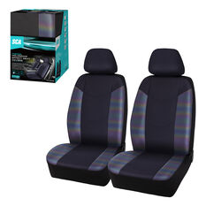 SCA Hologram Mesh Seat Covers Black Adjustable Headrests Airbag Compatible, , scanz_hi-res